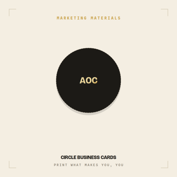 Circle Business Cards
