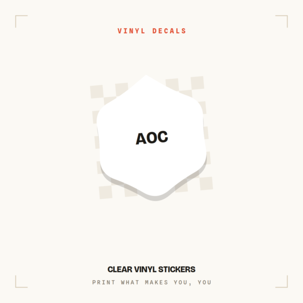 Clear Vinyl Stickers
