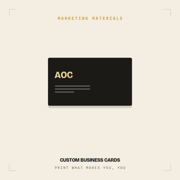 Custom Business Cards