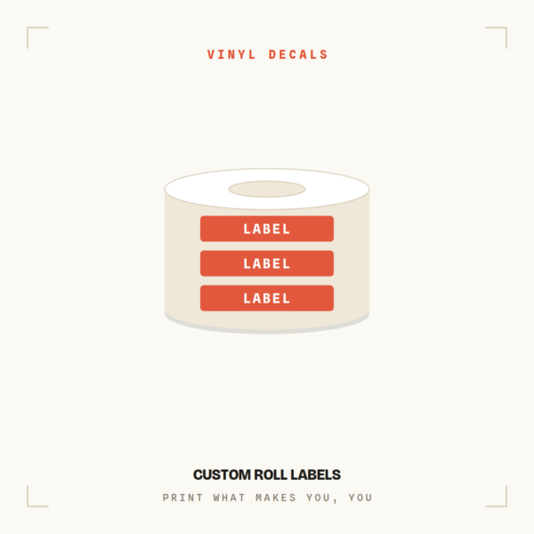 Custom Roll Labels