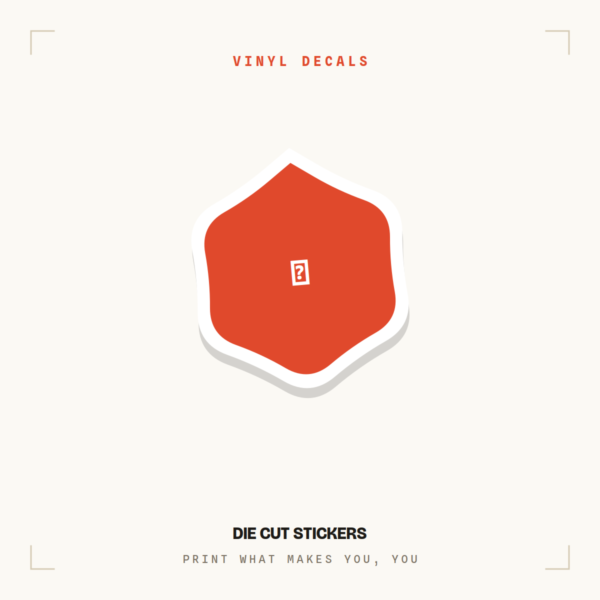 Die Cut Stickers