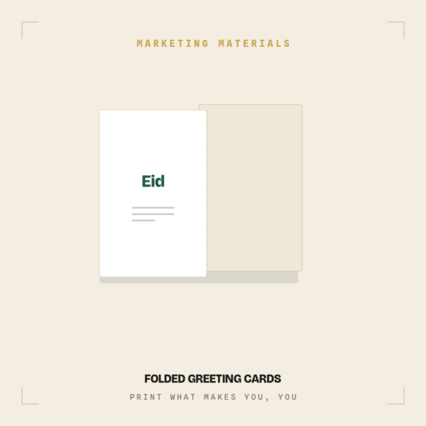 Folded Greeting Cards