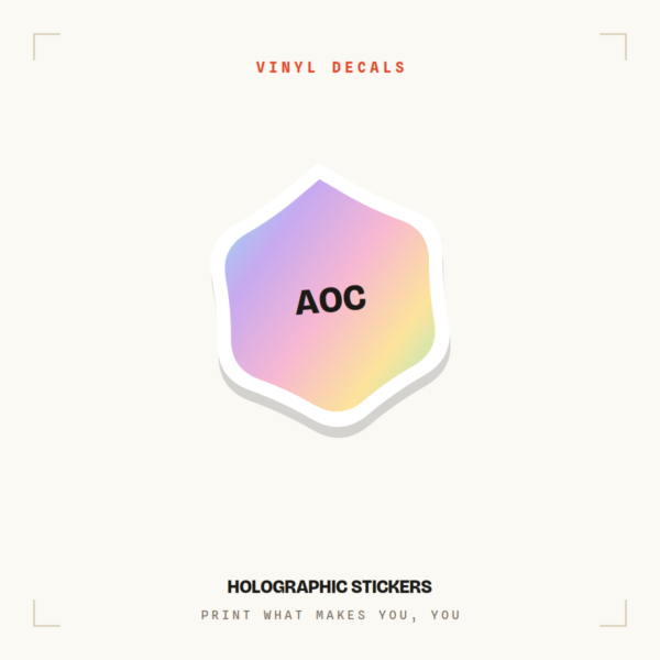 Holographic Stickers
