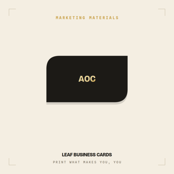 Leaf Business Cards