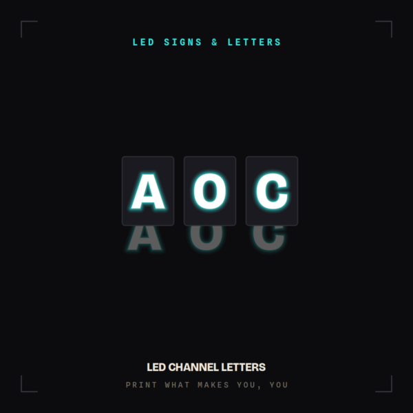 LED Channel Letters