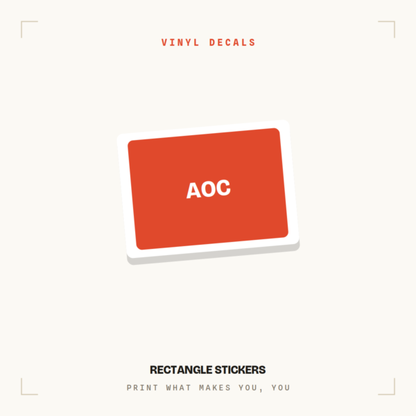 Rectangle Stickers